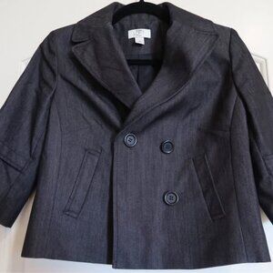 Ann Taylor Loft Denim Crop Jacket, Sz 2P